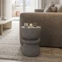 Side table Sezano pakoworld grey MGO D34x45cm