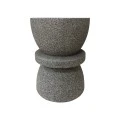 Side table Sezano pakoworld grey MGO D34x45cm