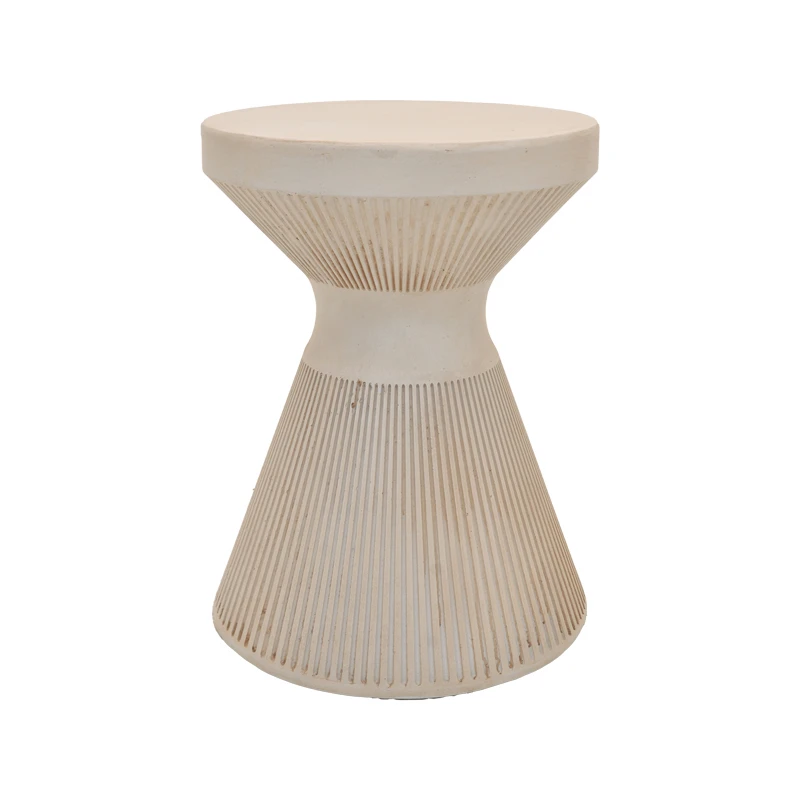 Vartio pakoworld MGO cream side table D49x66cm
