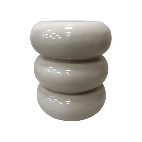 Side table Zoubi pakoworld white MGO D35x43cm
