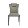 ANDRIA Chair Metal Black/Pu Green