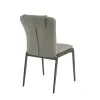 ANDRIA Chair Metal Black/Pu Green