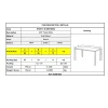 ART Table 80x80cm White