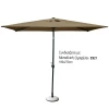 ASTOR Set (6 Chairs/Cushion Beige+Table 150x90) Steel Anthracite