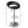 BELT Bar Stool / Black Pu