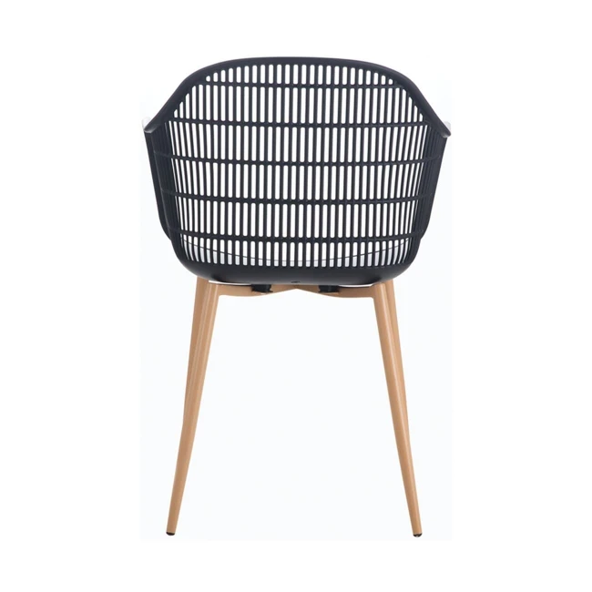 BERRY Armchair Metal Natural/PP-UV Black