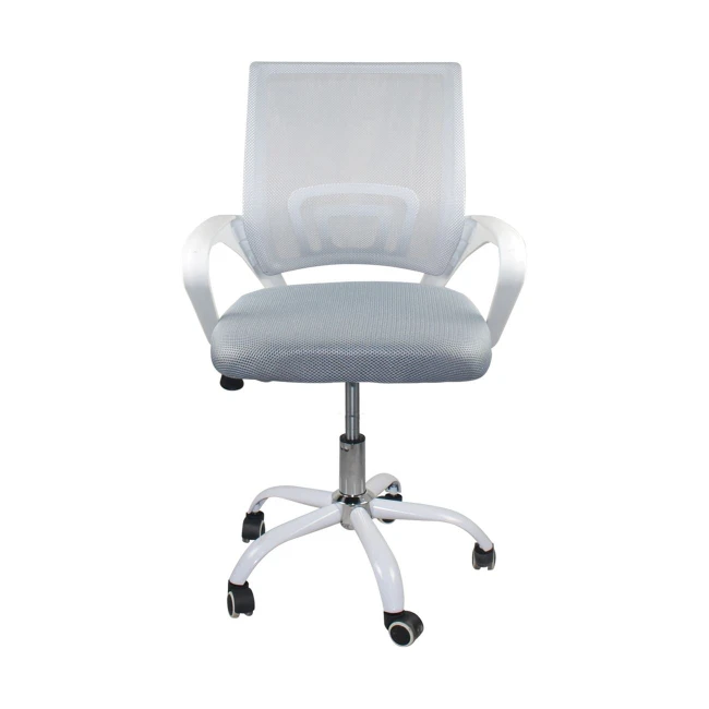 BF2101-SC (without relax) Office Chair White/Mesh Grey