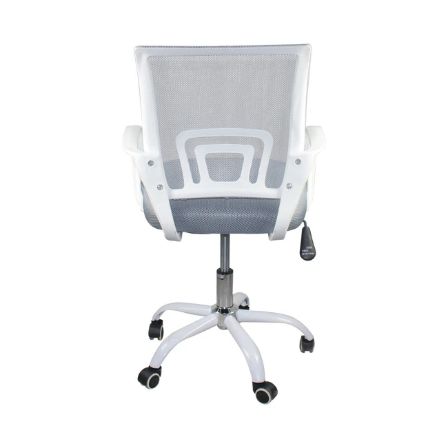 BF2101-SC (without relax) Office Chair White/Mesh Grey