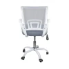 BF2101-SW (with relax) Office Chair White/Mesh Grey