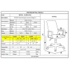 BF3300 Manager Armchair Beige Pu