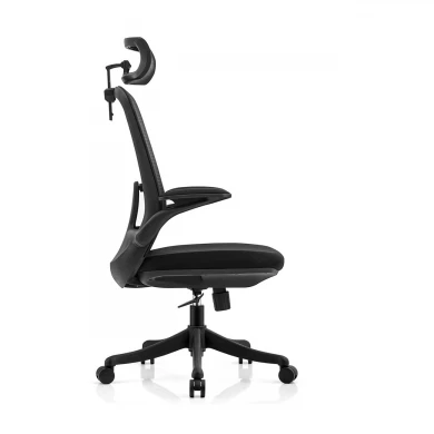 BF3950 Manager Armchair Black Mesh-Fabric