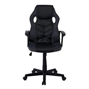 BF7700 Bucket Manager Armchair Mesh&Pu Black/Grey