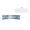 BLOW Folding-in-half Hdpe Folding Bench White 183x30x44cm
