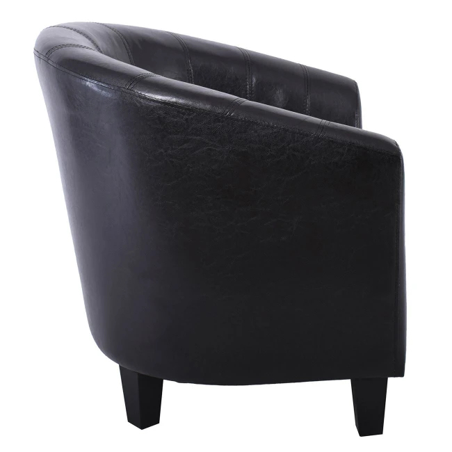 BOGA Armchair Dark Brown Pu