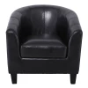 BOGA Armchair Dark Brown Pu