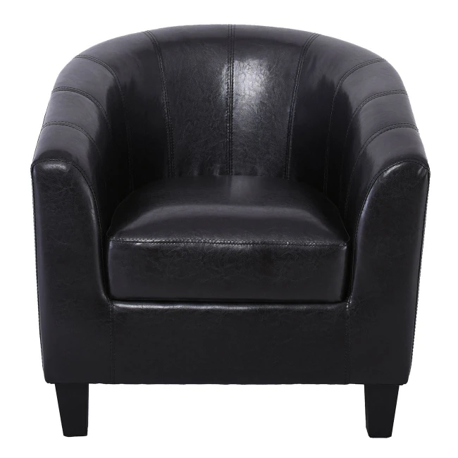 BOGA Armchair Dark Brown Pu