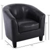 BOGA Armchair Dark Brown Pu