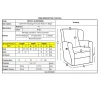 COMFORT Massage Armchair Relax Beige Pu