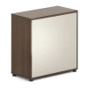 CONCEPT Low Cabinet 80x40x80cm Walnut/Beige
