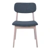 DAMA Chair Natural/Fabric Grey