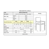 Πολυθρόνα Delta με μαύρο μεταλλικό σκελετό και επένδυση από ύφασμα σε χρώμα μπεζ