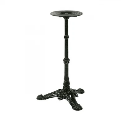 Traditional table base by cast iron in black color 42x42x71cm.