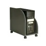 P/C unit base with melamine frame wheeled in dark gray color 50x30x52cm.