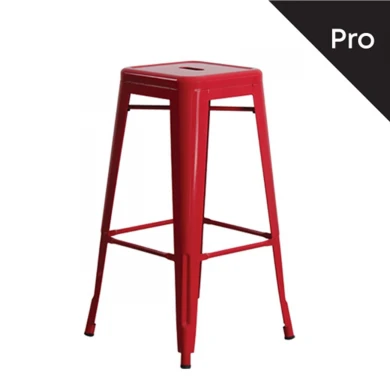 RELIX Bar Stool Steel Red