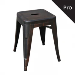 RELIX Low Stool Steel Antique Black RELIX Low Stool Steel Antique Black