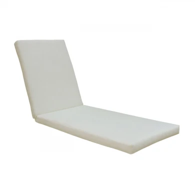 SUNLOUNGER Cushion Ecru Fabric (Water Repellent) 196x60/7 Velcro