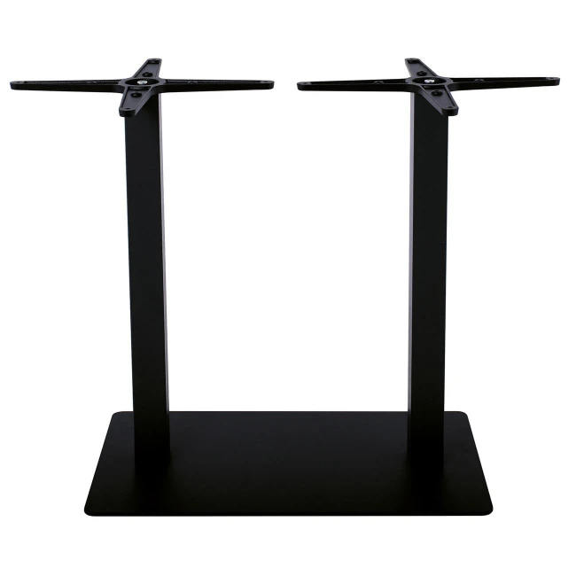 PRATO 70x40cm Steel Base H72cm Black