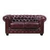 CHESTERFIELD-689 2-S Leather Antique Red