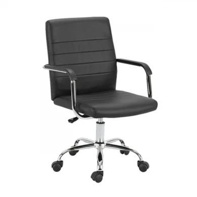 BF3401 Office Armchair Black Pvc