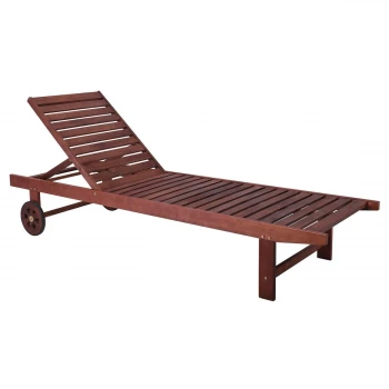 LUGANO Lounger Acacia
