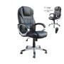 BF7300 Manager Armchair/Massage Black Pu