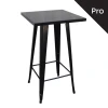 RELIX Bar Table 60x60 Steel Antique Black