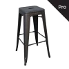 RELIX Bar Stool H.67 Steel Antique Black
