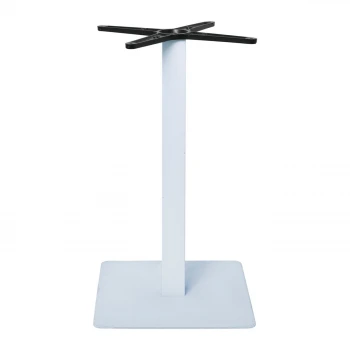 PRATO 40x40cm Steel Base H72cm White