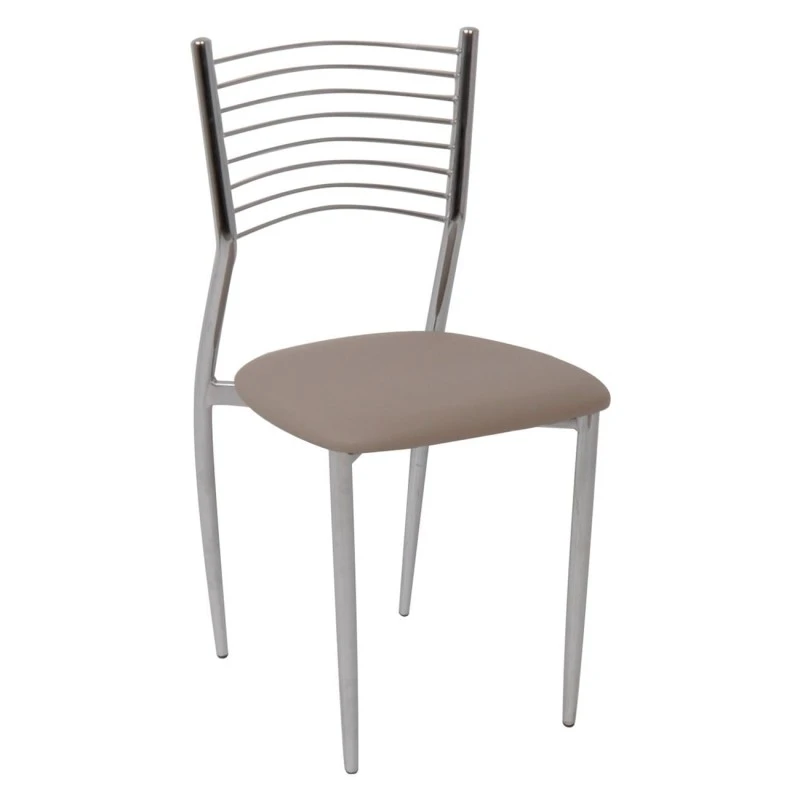 VIVIAN Chair, Pvc Cappuccino