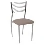VIVIAN Chair, Pvc Cappuccino