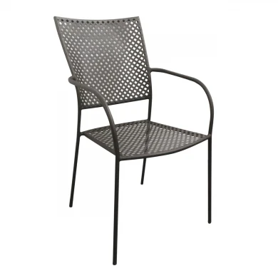 FERIA Armchair Steel Mesh Black