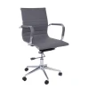 BF3301 Low Back Armchair Grey Pu