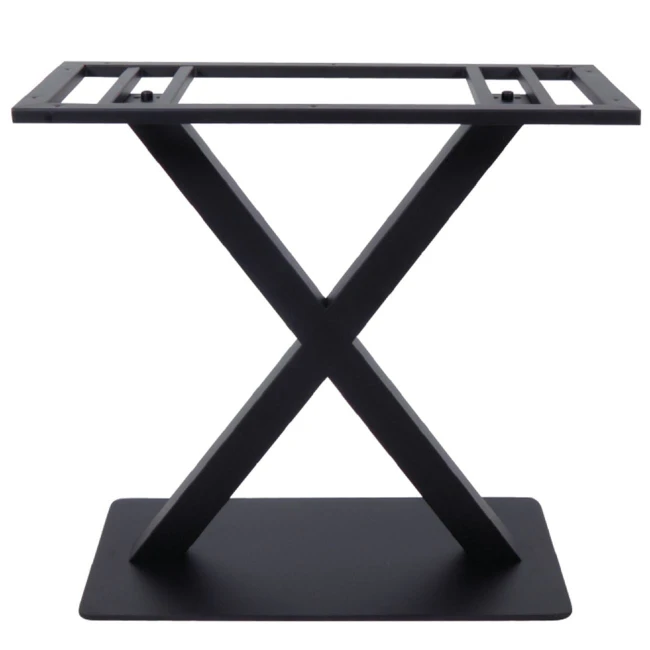 FERRO 70x40cm Steel Base H72cm Black