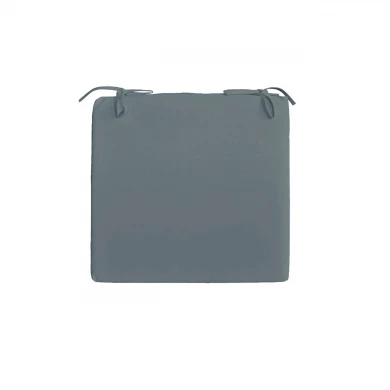 Μαξιλάρι Seat από ύφασμα σε χρώμα γκρι 45x45x5εκ
