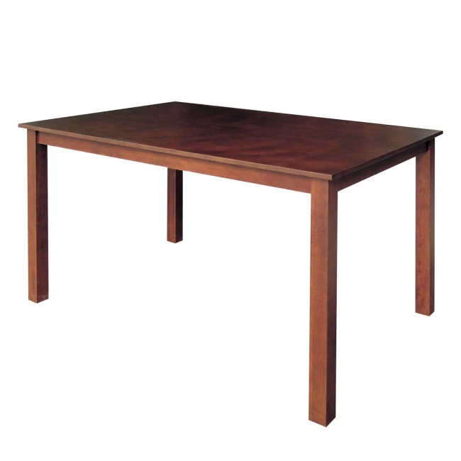 Τραπέζι Naturale με σκελετό από Mdf σε χρώμα καρυδί 120x80x74εκ.