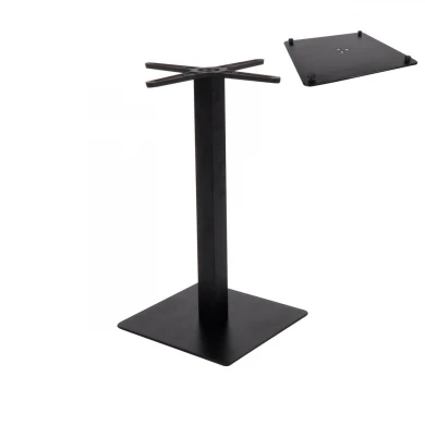 PRATO-R 40x40cm Steel Base H73cm (adjustable feet)