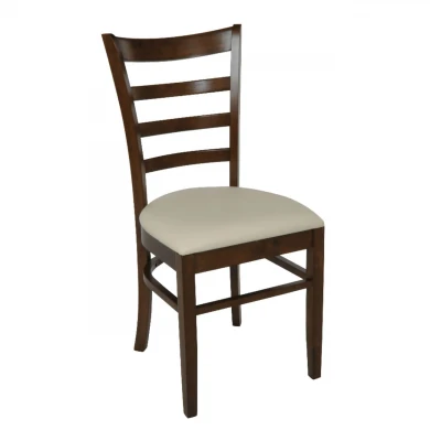 NATURALE Chair Walnut/Pu Ecru
