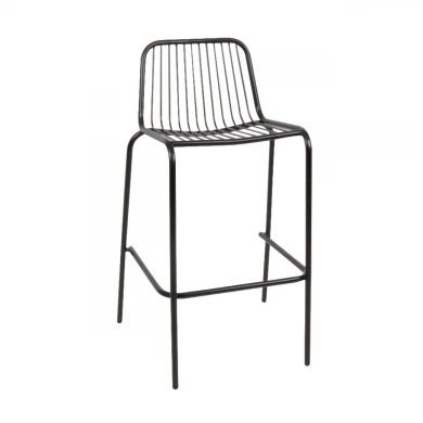 NEXUS Bar Stool Steel Black