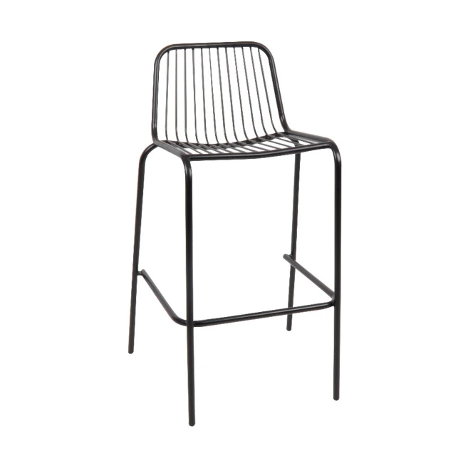 NEXUS Bar Stool Steel Black