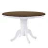 NIRVANA Table D106 White/Walnut